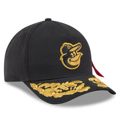 Baltimore Orioles x Alpha Industries A-Frame 9FORTY Adjustable Hat - Black | New Era