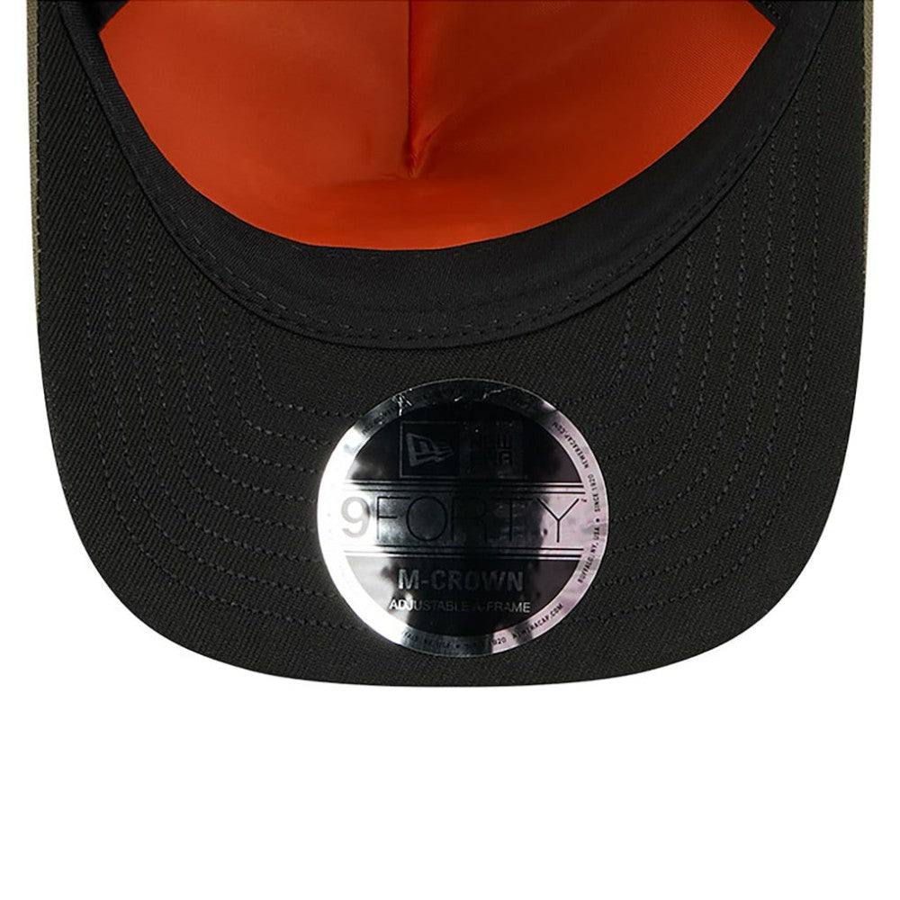Baltimore Orioles x Alpha Industries A-Frame 9FORTY Adjustable Hat - Olive | New Era
