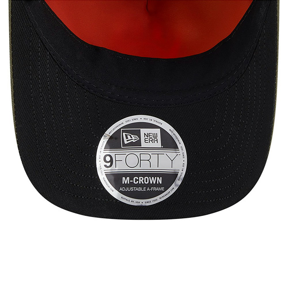 Milwaukee Brewers x Alpha Industries A-Frame 9FORTY Adjustable Hat - Olive | New Era