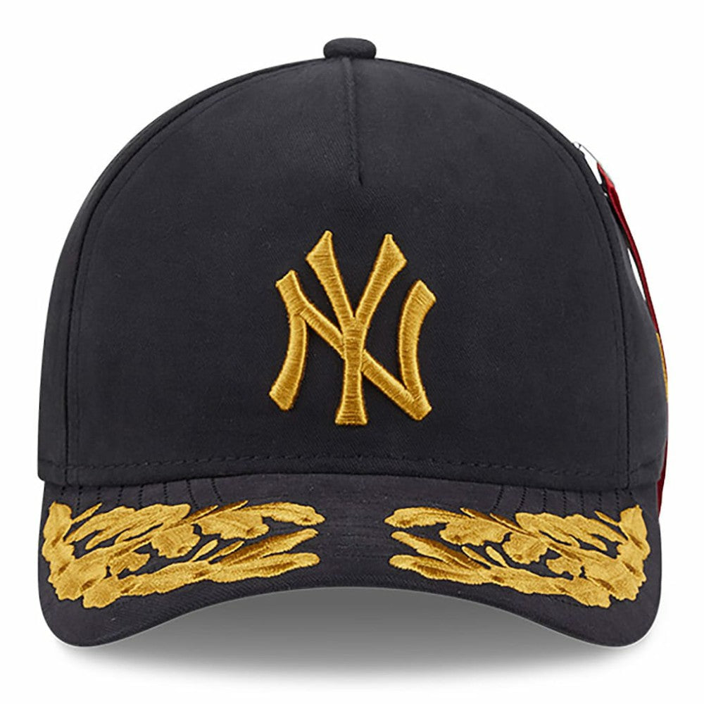 New York Yankees x Alpha Industries A-Frame 9FORTY Adjustable Hat - Black | New Era
