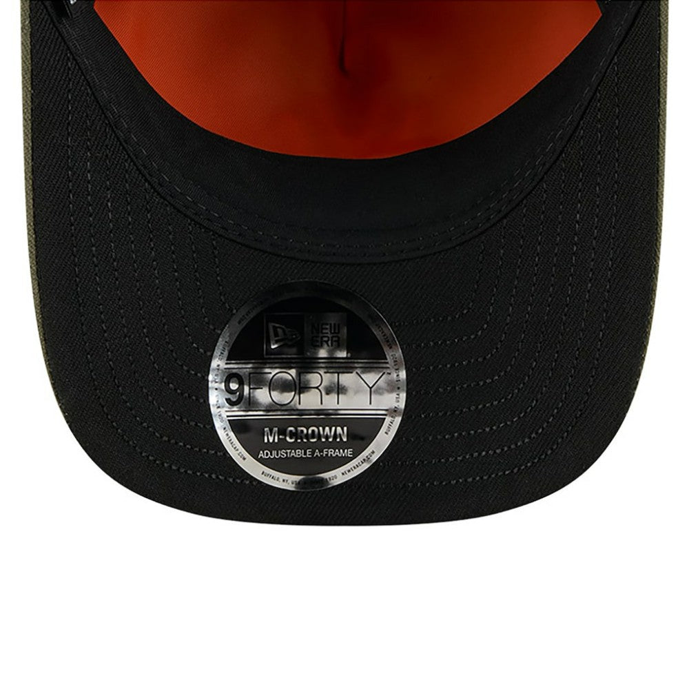 New York Yankees x Alpha Industries A-Frame 9FORTY Adjustable Hat - Olive | New Era