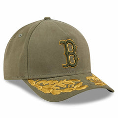 Boston Red Sox x Alpha Industries A-Frame 9FORTY Adjustable Hat - Olive | New Era