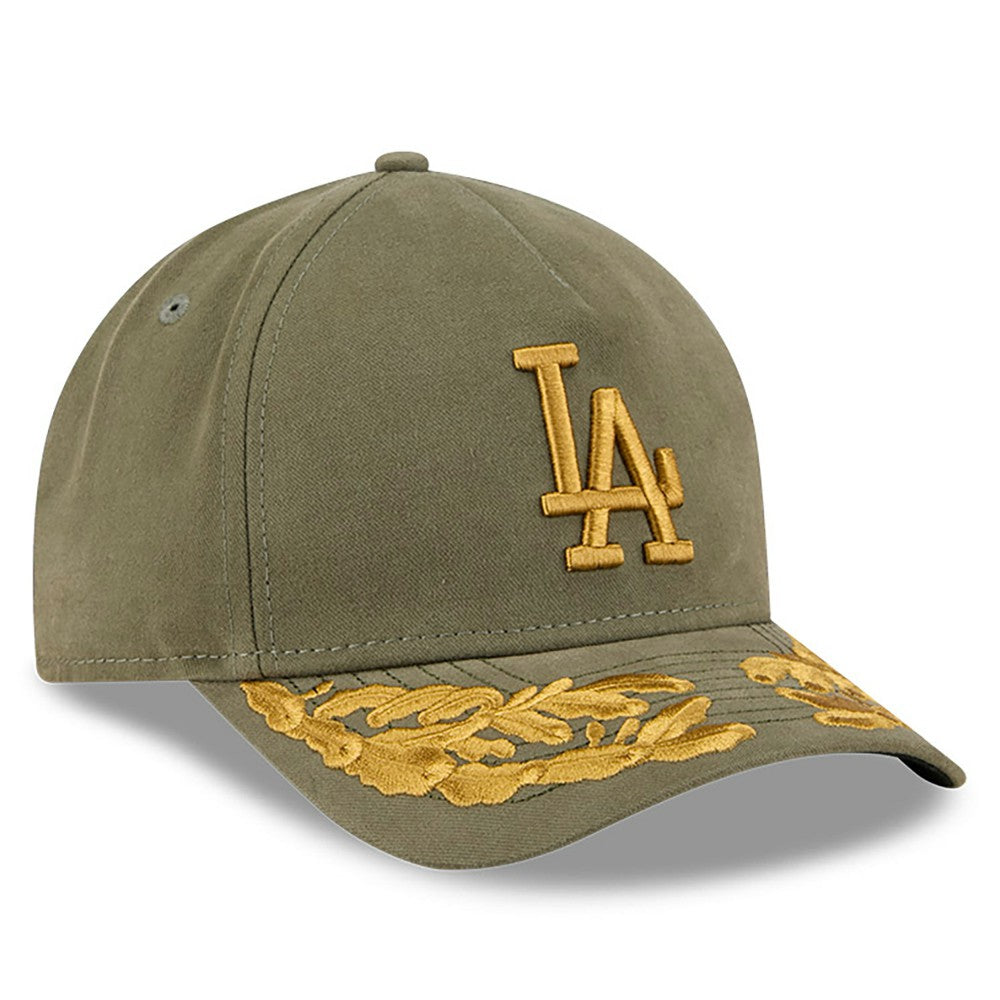 Los Angeles Dodgers x Alpha Industries A-Frame 9FORTY Adjustable Hat - Olive | New Era