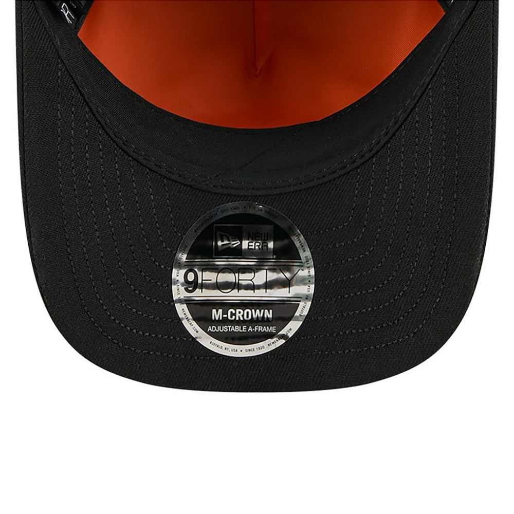 Houston Astros x Alpha Industries A-Frame 9FORTY Adjustable Hat - Black | New Era
