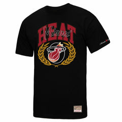 Miami Heat NBA x Michelob Ultra Rewind II T-Shirt - Black | Mitchell & Ness on sale