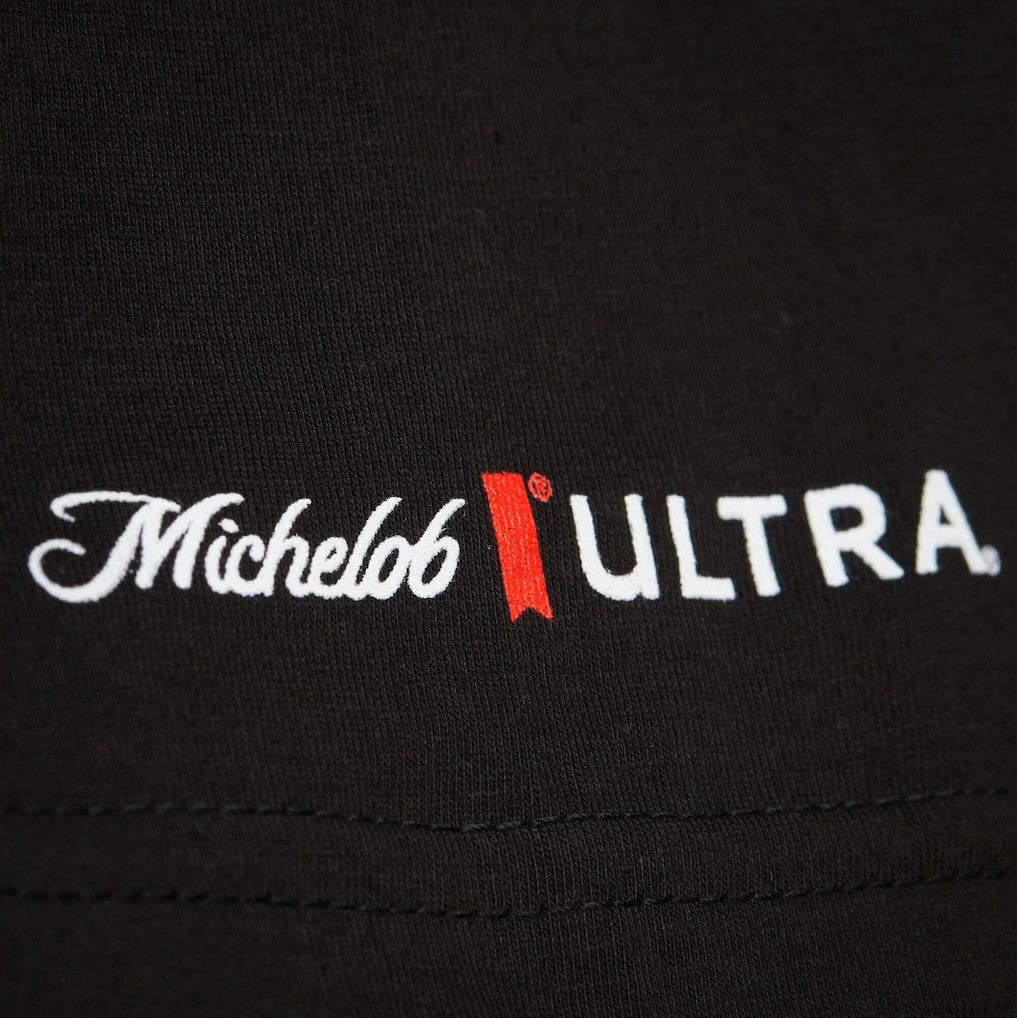 Philadelphia 76ers NBA x Michelob Ultra Rewind II T-Shirt - Black | Mitchell & Ness for sale