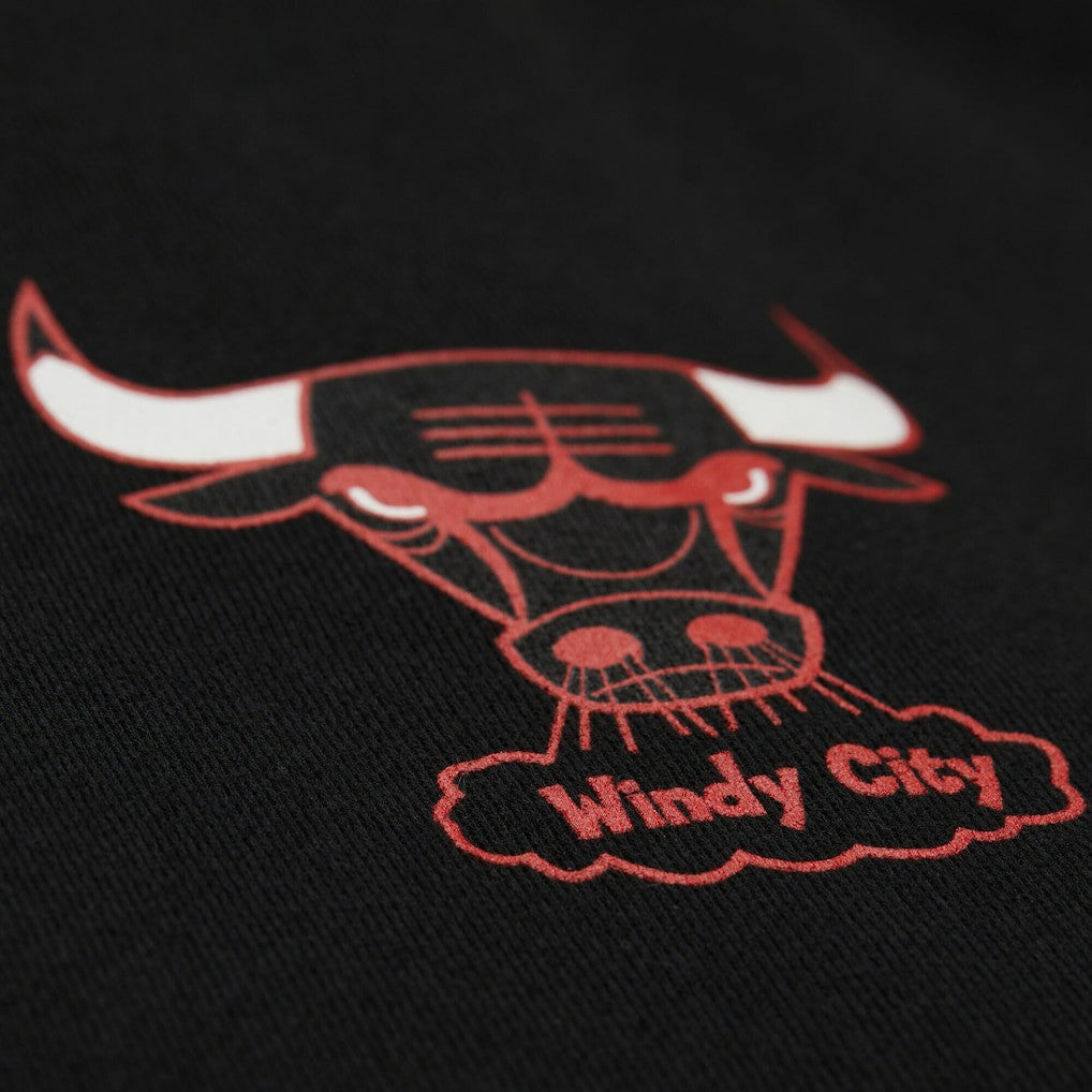 Chicago Bulls NBA x Michelob Ultra Swish & Sip Pullover Hoodie - Black | Mitchell & Ness shop