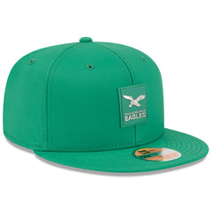 NFL Philadelphia Eagles 2025 Sideline Throwback 59FIFTY Fitted Hat