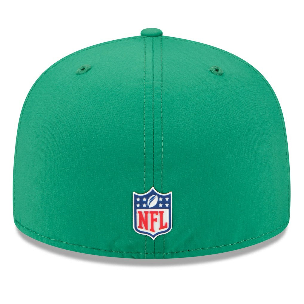 NFL Philadelphia Eagles 2025 Sideline Throwback 59FIFTY Fitted Hat