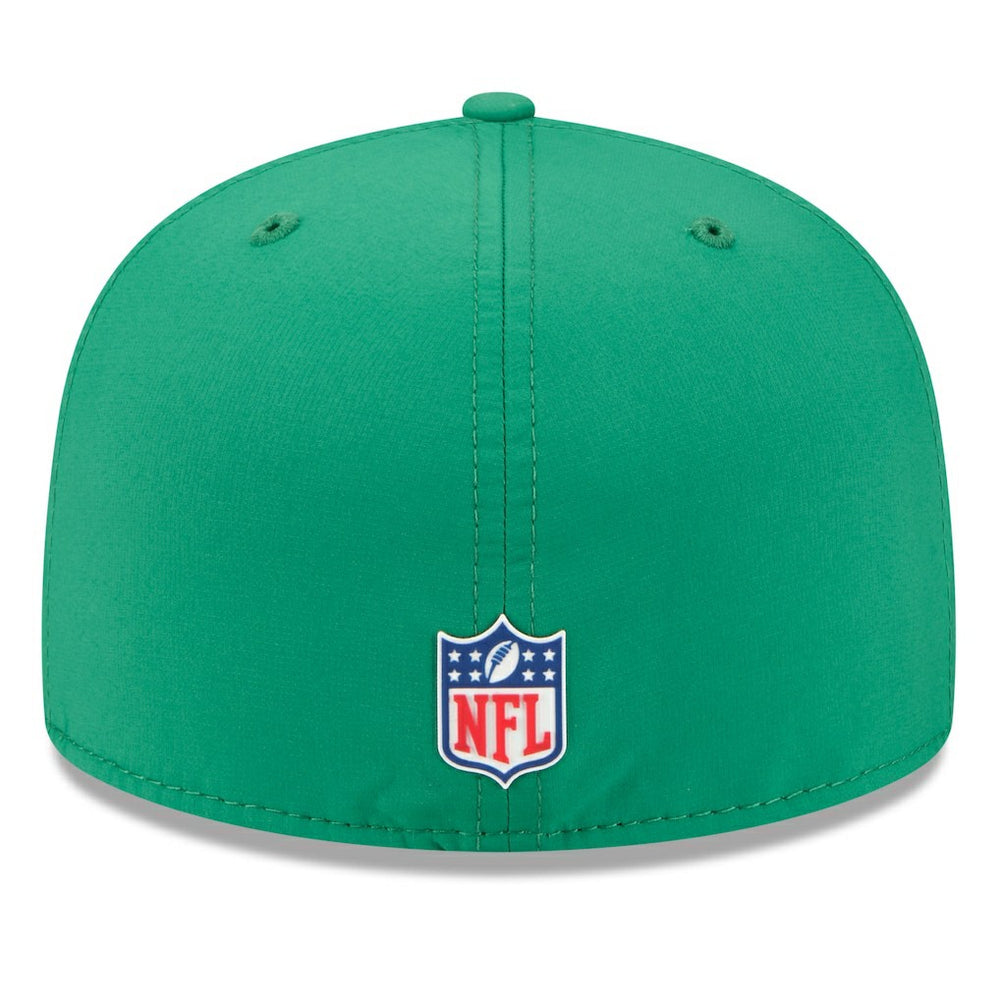 NFL Philadelphia Eagles 2025 Sideline Throwback 59FIFTY Fitted Hat