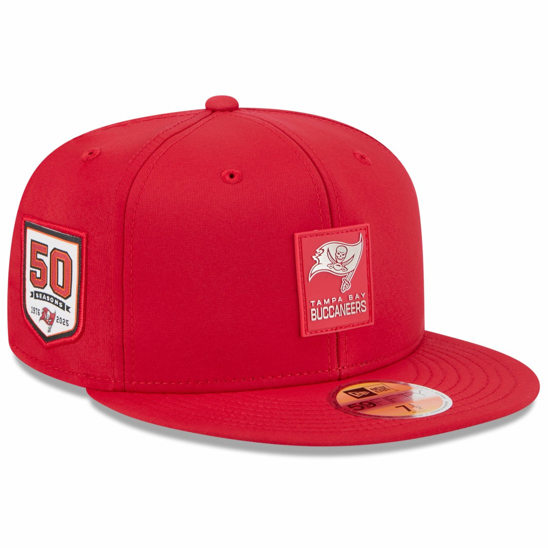 NFL Tampa Bay Buccaneers 2025 Sideline 59FIFTY Fitted Hat