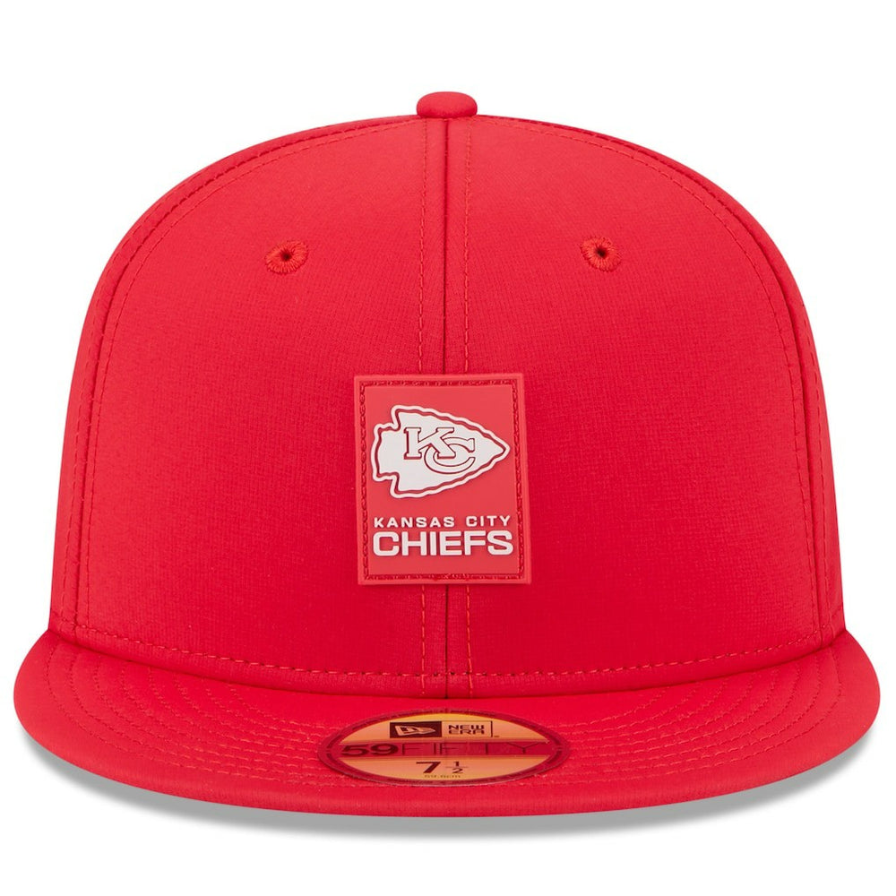 NFL Kansas City Chiefs 2025 Sideline 59FIFTY Fitted Hat