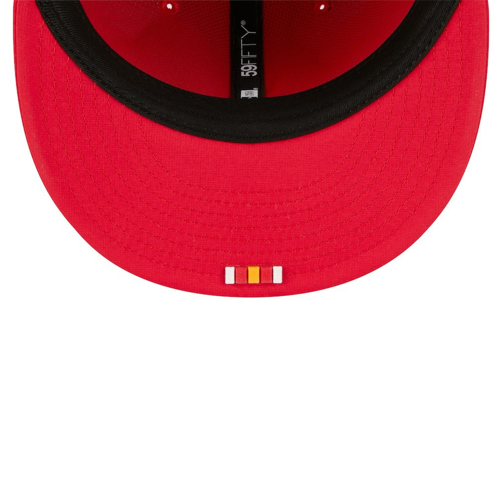 NFL Kansas City Chiefs 2025 Sideline 59FIFTY Fitted Hat