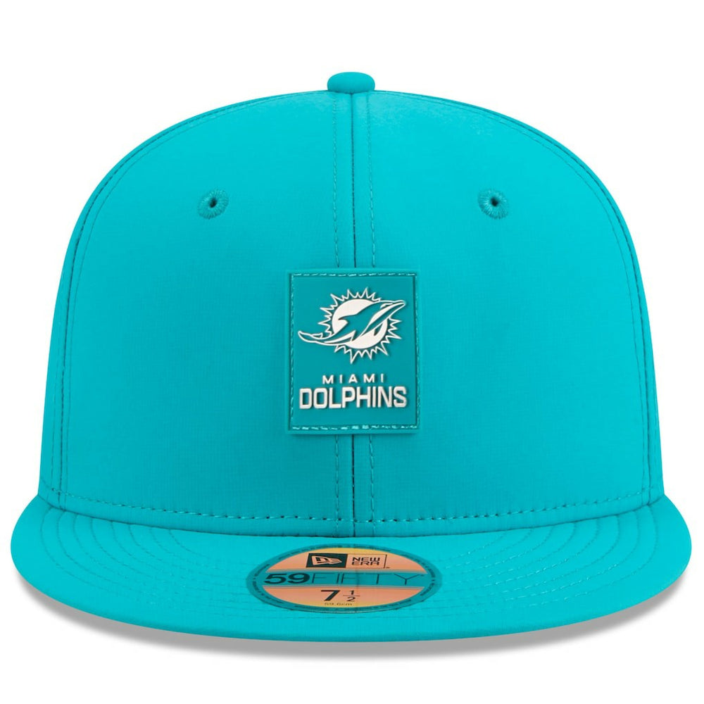 NFL Miami Dolphins 2025 Sideline 59FIFTY Fitted Hat