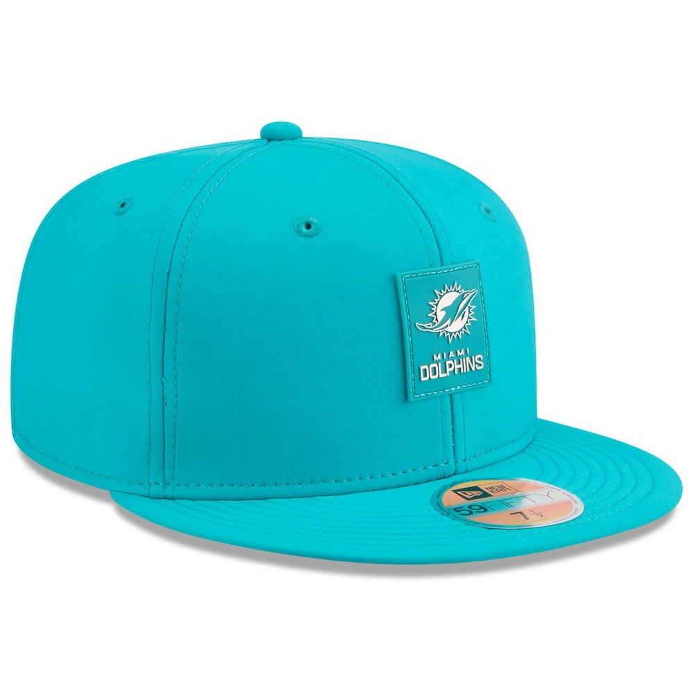NFL Miami Dolphins 2025 Sideline 59FIFTY Fitted Hat