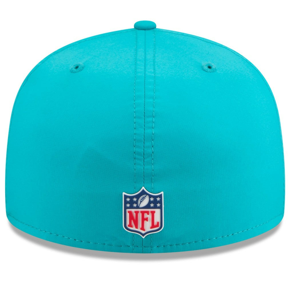 NFL Miami Dolphins 2025 Sideline 59FIFTY Fitted Hat