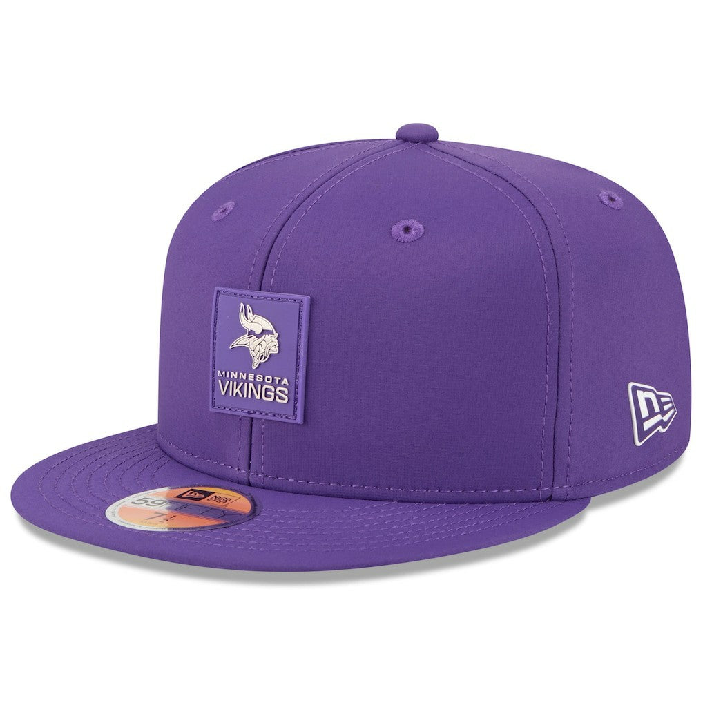 NFL Minnesota Vikings 2025 Sideline 59FIFTY Fitted Hat