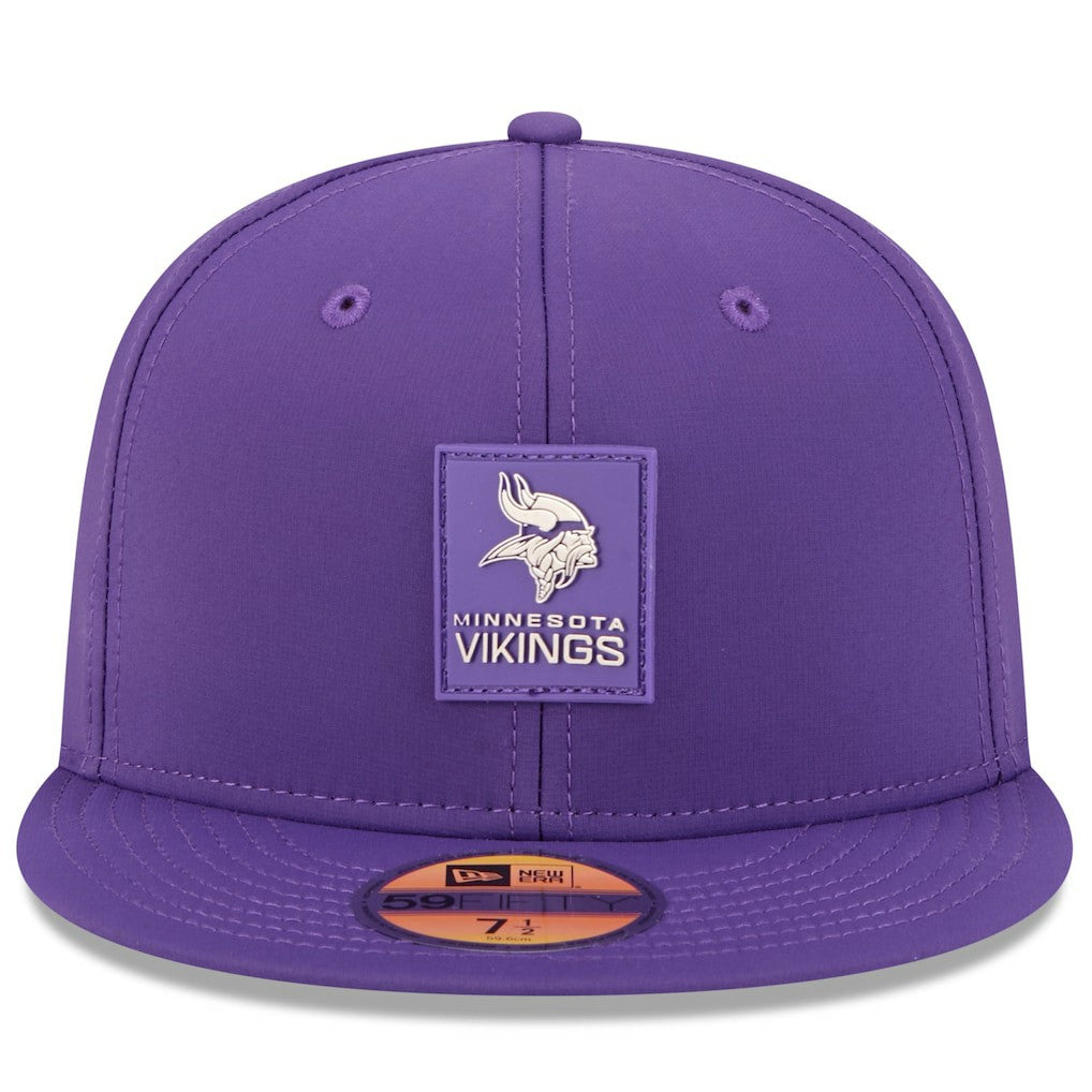 NFL Minnesota Vikings 2025 Sideline 59FIFTY Fitted Hat