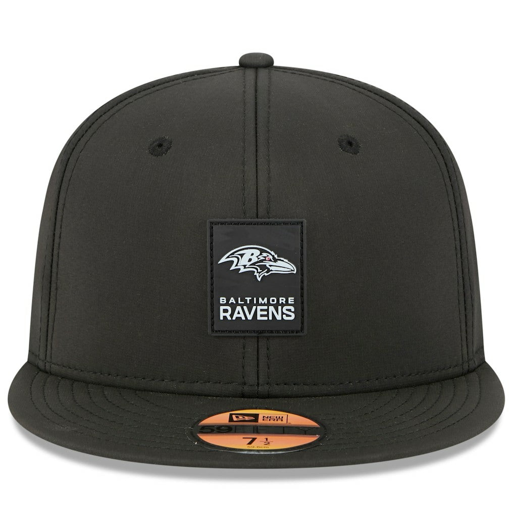 NFL Baltimore Ravens 2025 Sideline 59FIFTY Fitted Hat