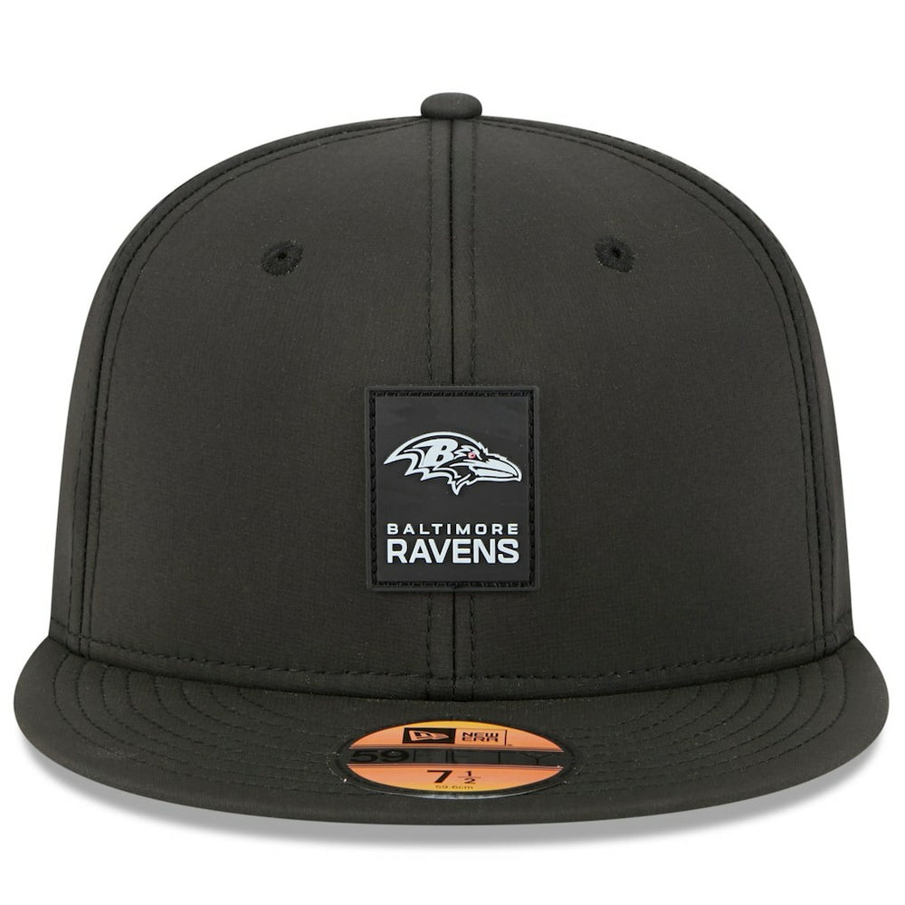NFL Baltimore Ravens 2025 Sideline 59FIFTY Fitted Hat