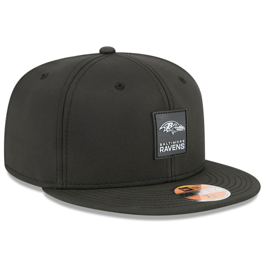 NFL Baltimore Ravens 2025 Sideline 59FIFTY Fitted Hat