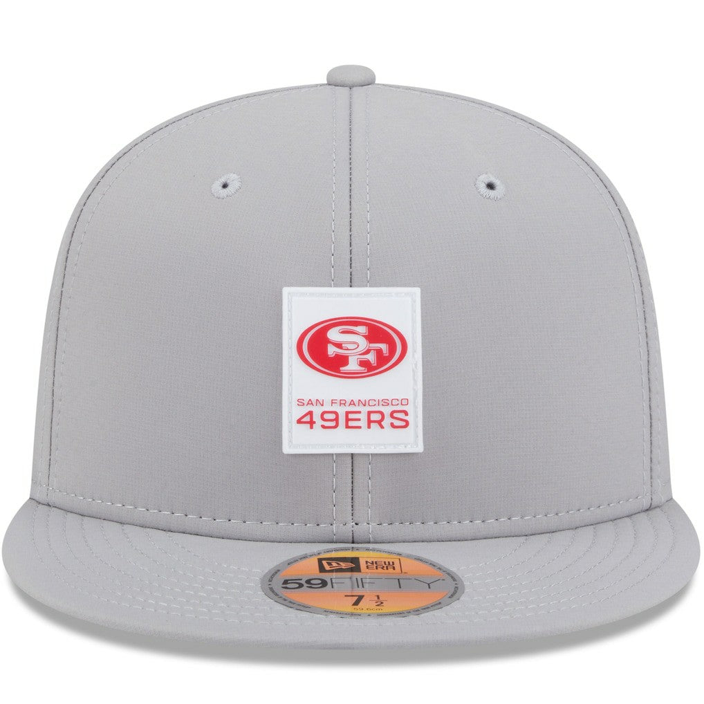NFL San Francisco 49ers 2025 Sideline 59FIFTY Fitted Hat