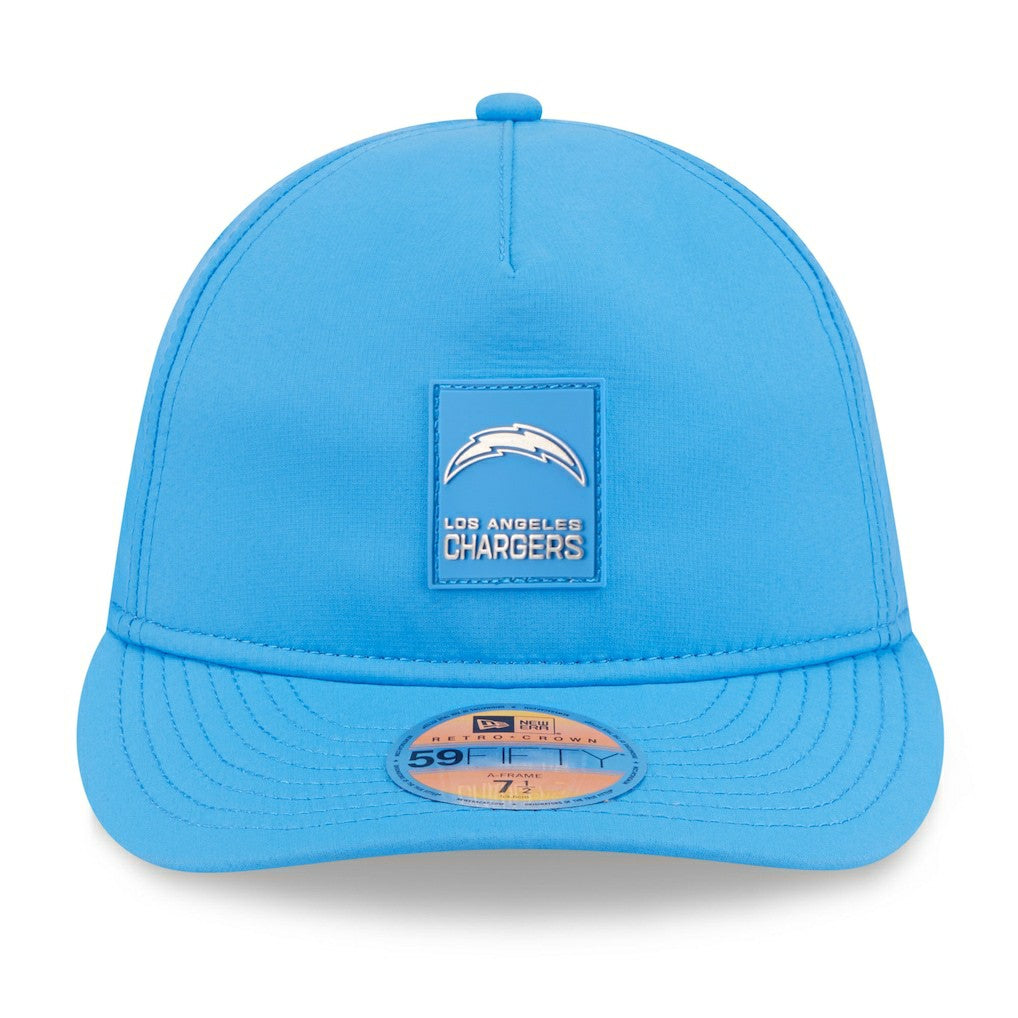 NFL Los Angeles Chargers 2025 Sideline Retro Crown 59FIFTY Fitted Hat