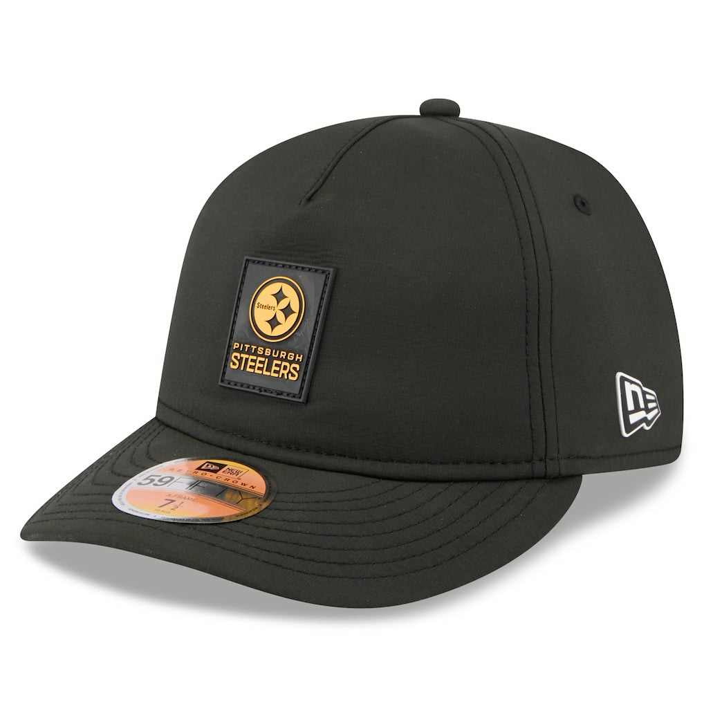 NFL Pittsburgh Steelers 2025 Sideline Retro Crown 59FIFTY Fitted Hat