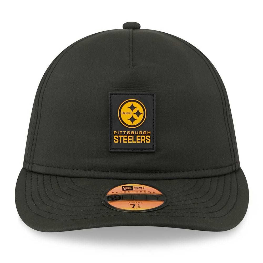 NFL Pittsburgh Steelers 2025 Sideline Retro Crown 59FIFTY Fitted Hat