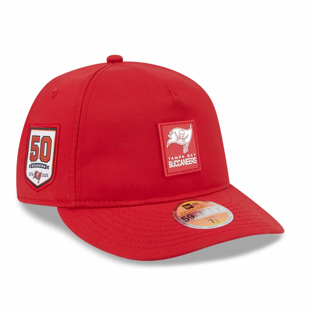 NFL Tampa Bay Buccaneers 2025 Sideline Retro Crown 59FIFTY Fitted Hat
