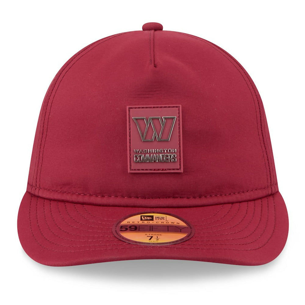 NFL Washington Commanders 2025 Sideline Retro Crown 59FIFTY Fitted Hat