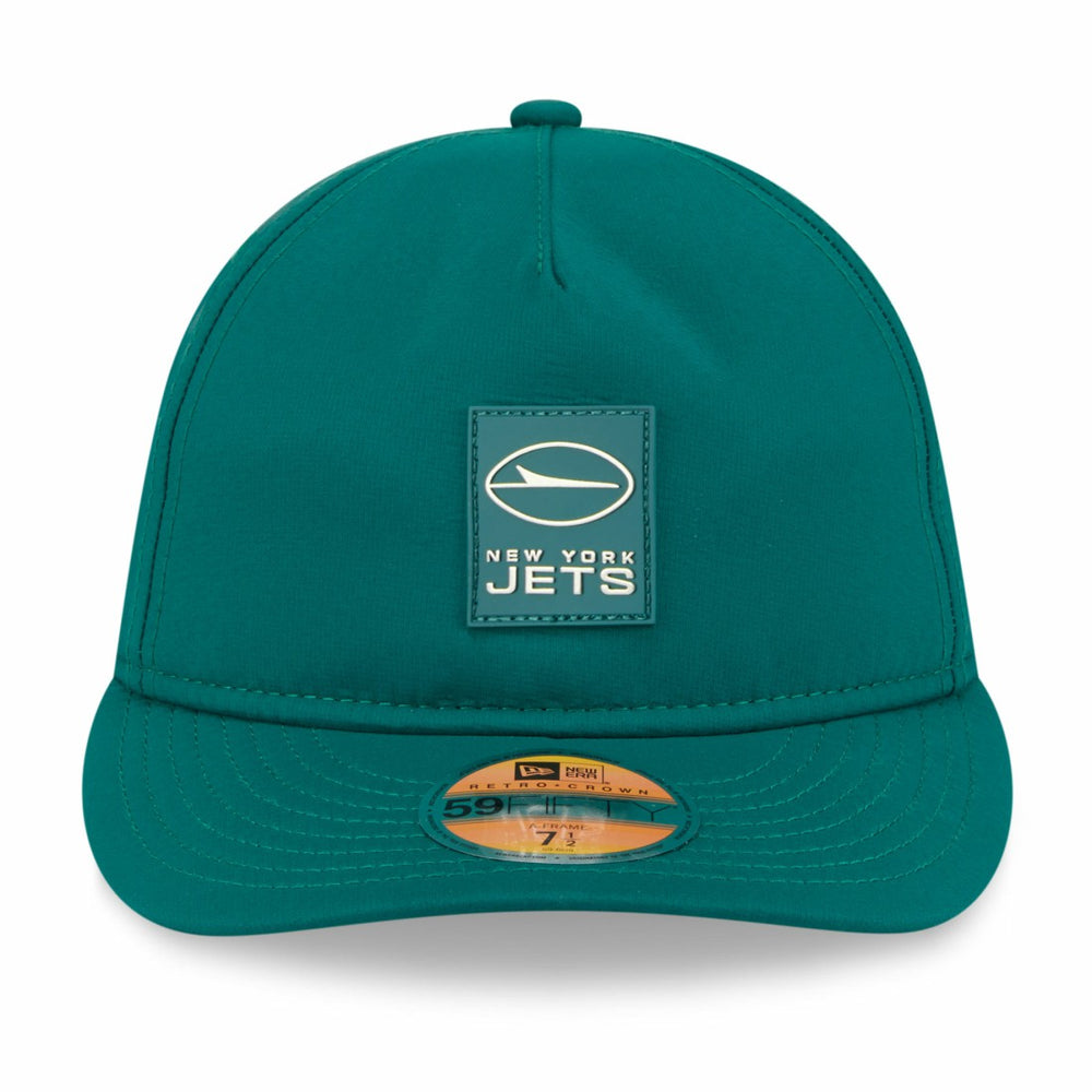 NFL New York Jets 2025 Sideline Retro Crown 59FIFTY Fitted Hat