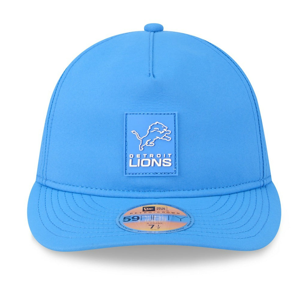NFL Detroit Lions 2025 Sideline Retro Crown 59FIFTY Fitted Hat