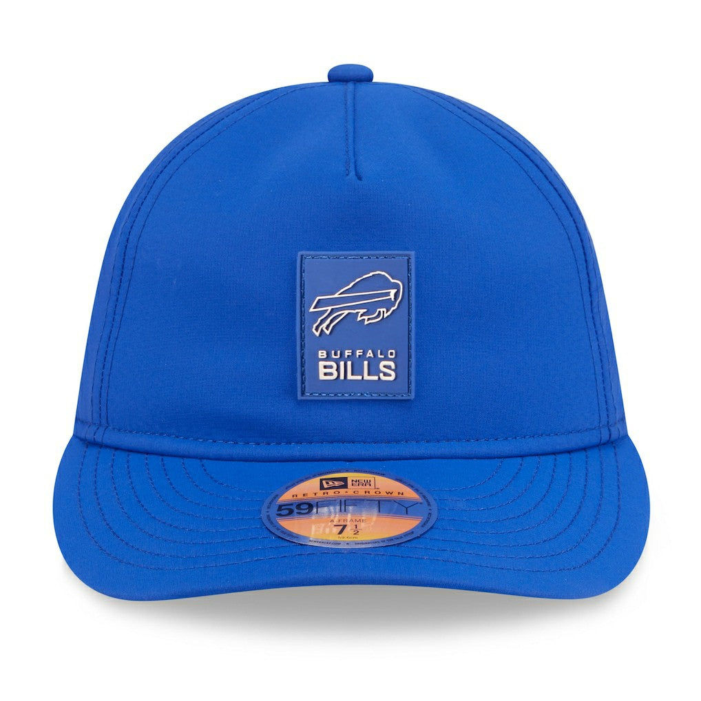 NFL Buffalo Bills 2025 Sideline Retro Crown 59FIFTY Fitted Hat