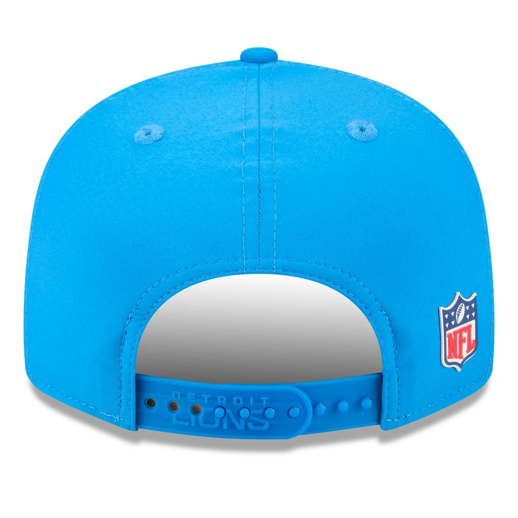 NFL Detroit Lions 2025 Sideline Split Panel 9FIFTY Snapback Hat