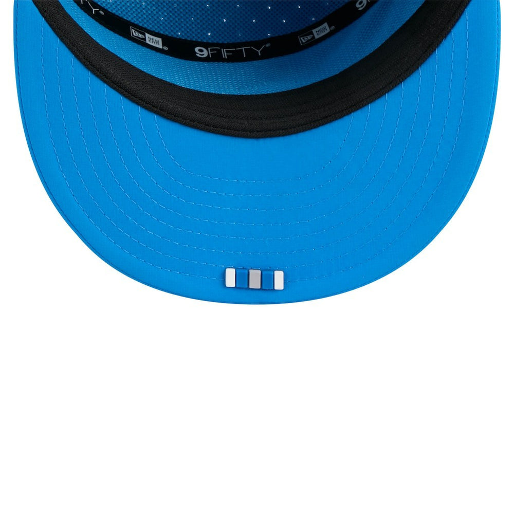 NFL Detroit Lions 2025 Sideline Throwback Split Panel 9FIFTY Snapback Hat