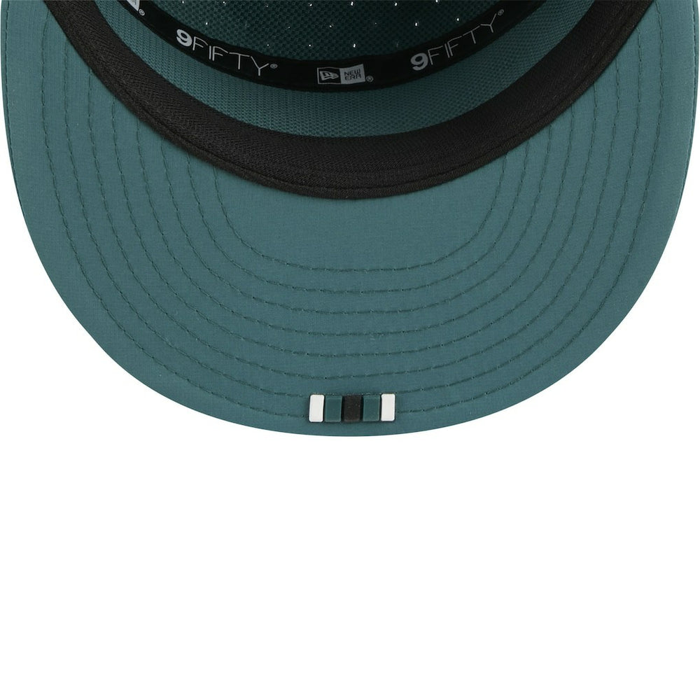 NFL Philadelphia Eagles 2025 Sideline Split Panel 9FIFTY Snapback Hat