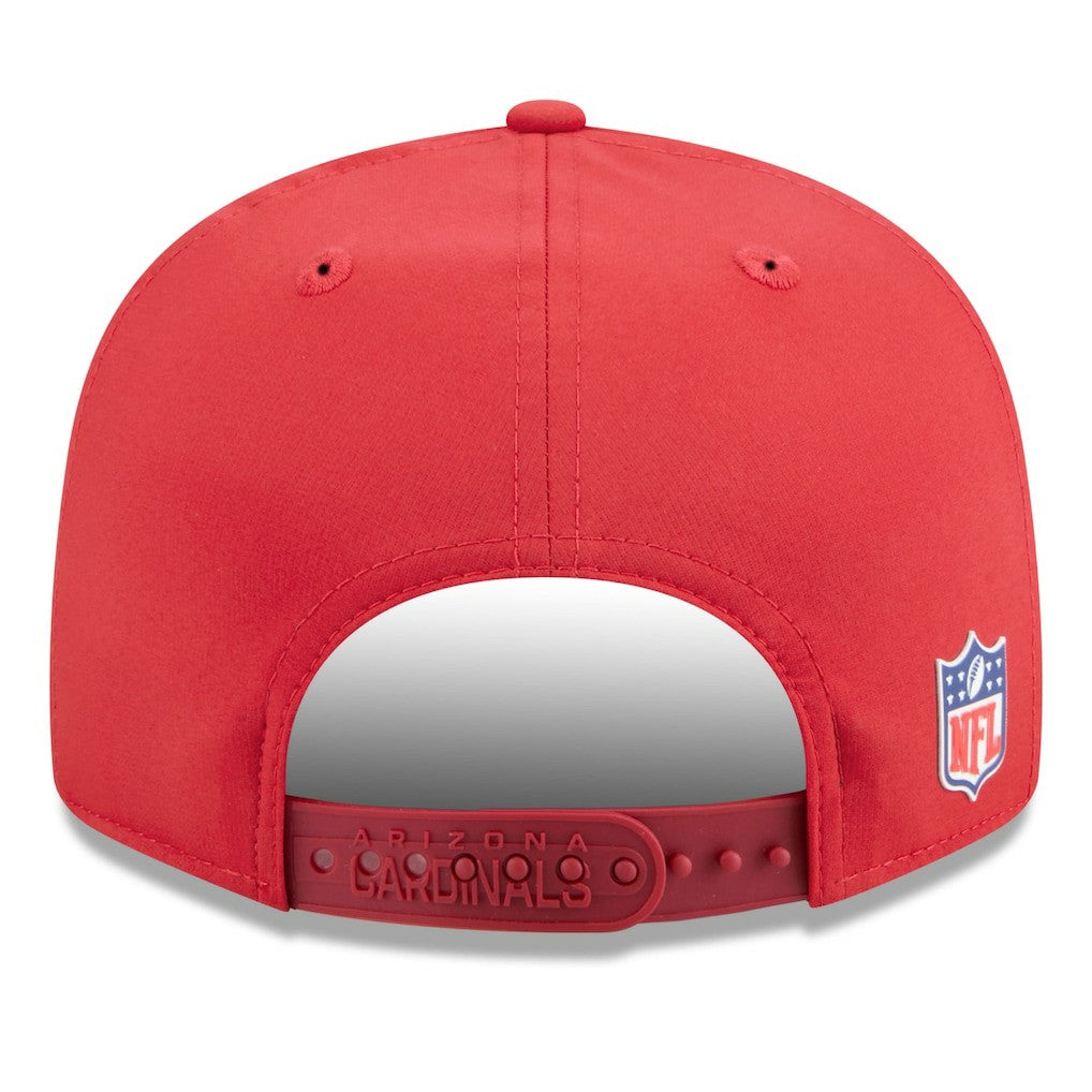 NFL Arizona Cardinals 2025 Sideline Split Panel 9FIFTY Snapback Hat