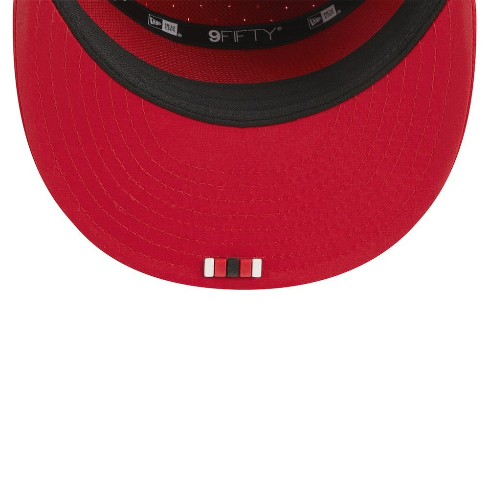 NFL Arizona Cardinals 2025 Sideline Split Panel 9FIFTY Snapback Hat