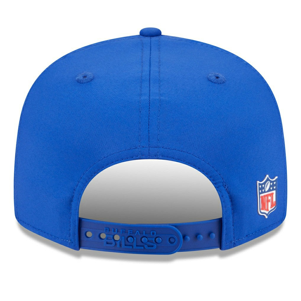 NFL Buffalo Bills 2025 Sideline Throwback Split Panel 9FIFTY Snapback Hat