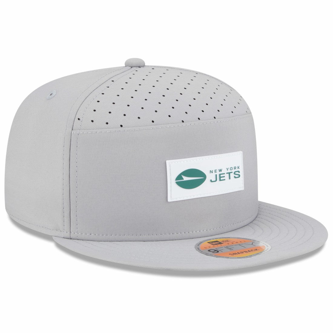 NFL New York Jets 2025 Sideline Split Panel 9FIFTY Snapback Hat