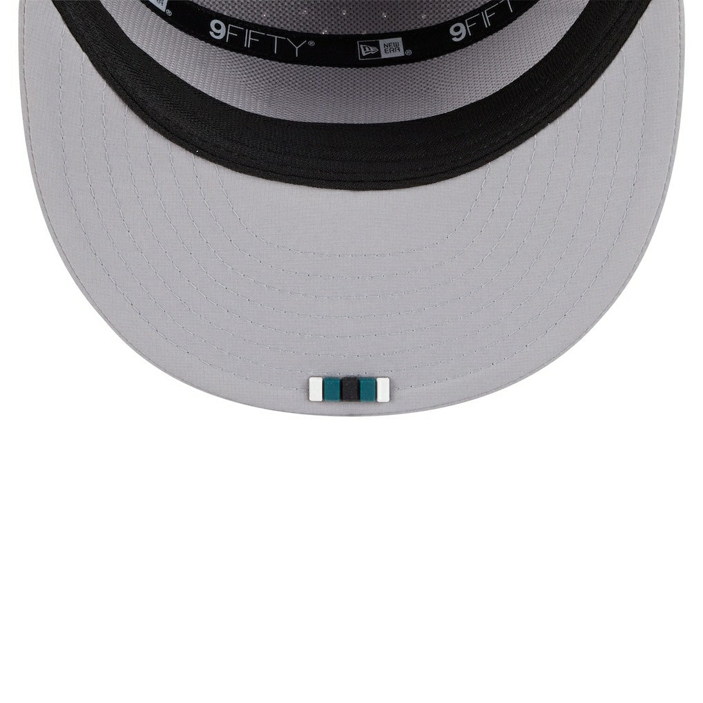 NFL Philadelphia Eagles 2025 Sideline Split Panel 9FIFTY Snapback Hat