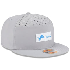 NFL Detroit Lions 2025 Sideline Split Panel 9FIFTY Snapback Hat
