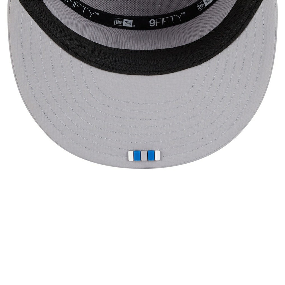 NFL Detroit Lions 2025 Sideline Split Panel 9FIFTY Snapback Hat