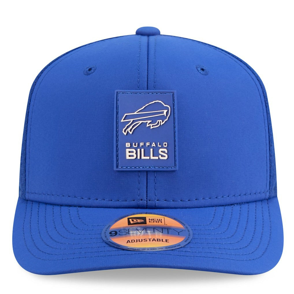 NFL Buffalo Bills 2025 Sideline 9SEVENTY Trucker Adjustable Hat