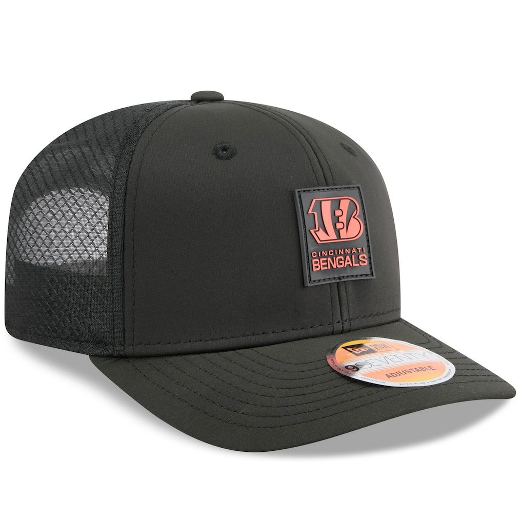 NFL Cincinnati Bengals 2025 Sideline 9SEVENTY Trucker Adjustable Hat