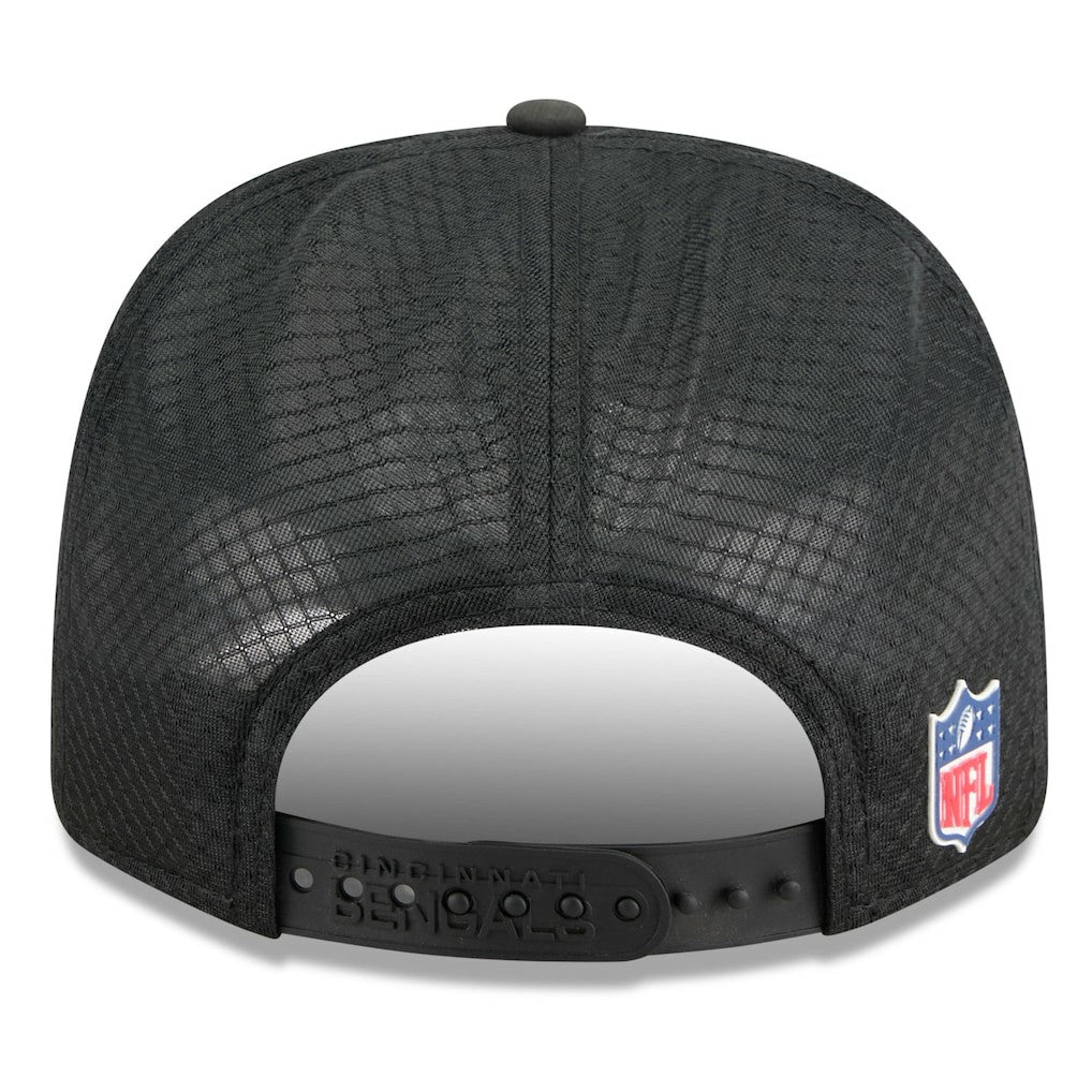 NFL Cincinnati Bengals 2025 Sideline 9SEVENTY Trucker Adjustable Hat