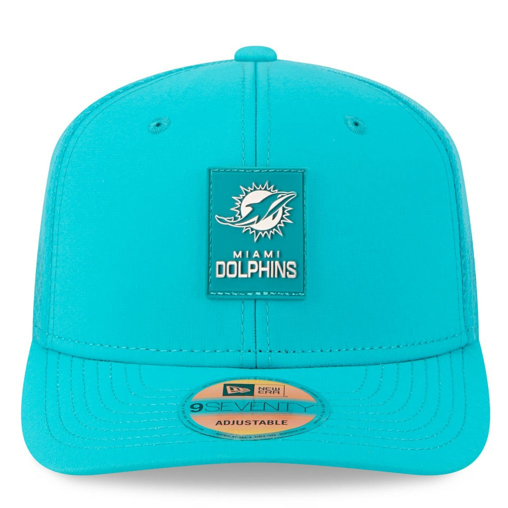 NFL Miami Dolphins 2025 Sideline 9SEVENTY Trucker Adjustable Hat