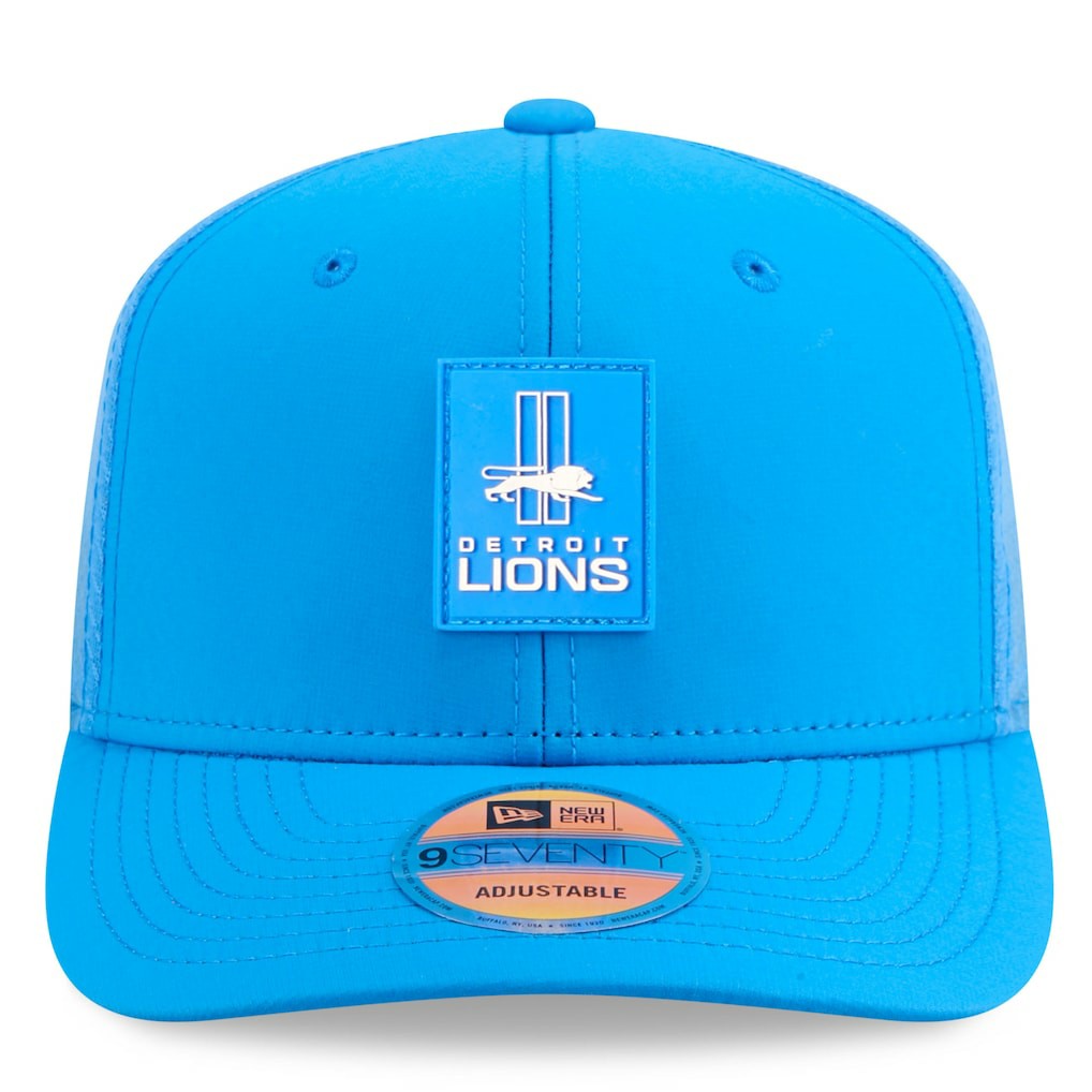 NFL Detroit Lions 2025 Sideline Throwback 9SEVENTY Trucker Adjustable Hat