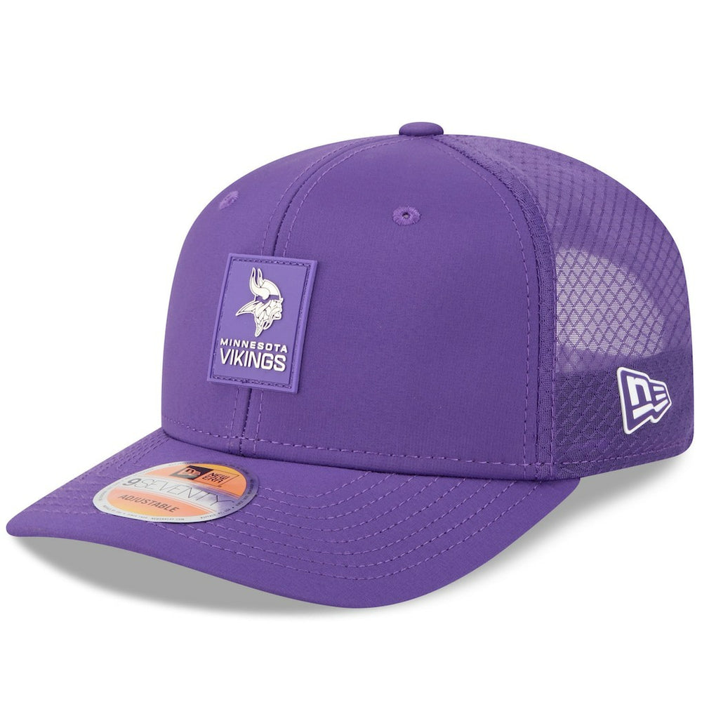 NFL Minnesota Vikings 2025 Sideline 9SEVENTY Trucker Adjustable Hat